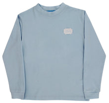 Load image into Gallery viewer, Celebrate the magic of the season with J. Bailey’s Long Sleeve Nutcracker Tee. Soft light blue fabric wraps your child in comfort while the shimmering Nutcracker chinoiserie design adds festive charm—perfect for joyful holiday moments and unforgettable memories.
