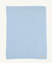 Load image into Gallery viewer, This luxuriously soft Bailey Baby Blanket in Buckhead Blue is a baby essential! The plush fabric wraps baby in cozy comfort while the beautiful blue shade and embroidered heart motifs bring a touch of elegance that makes any nursery look absolutely magazine-worthy. It's the kind of blanket that works for everything from tummy time to stroller rides to those precious newborn photos—basically the versatile must-have that somehow ends up being the most-used item in your entire baby registry!
