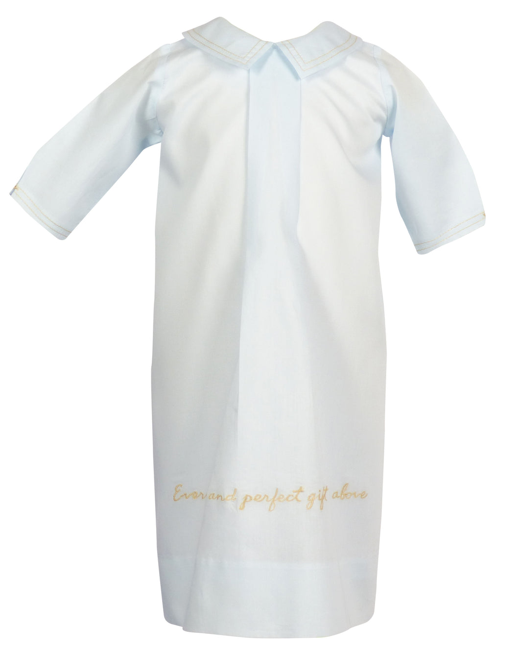 The Genesis Daygown in Blue from The Yellow Lamb offers timeless comfort and style for your newborn’s first moments at home. Crafted with soft, gentle fabric, it ensures your baby stays cozy while looking effortlessly classic. This daygown is the ideal choice to welcome your little one with warmth and elegance.