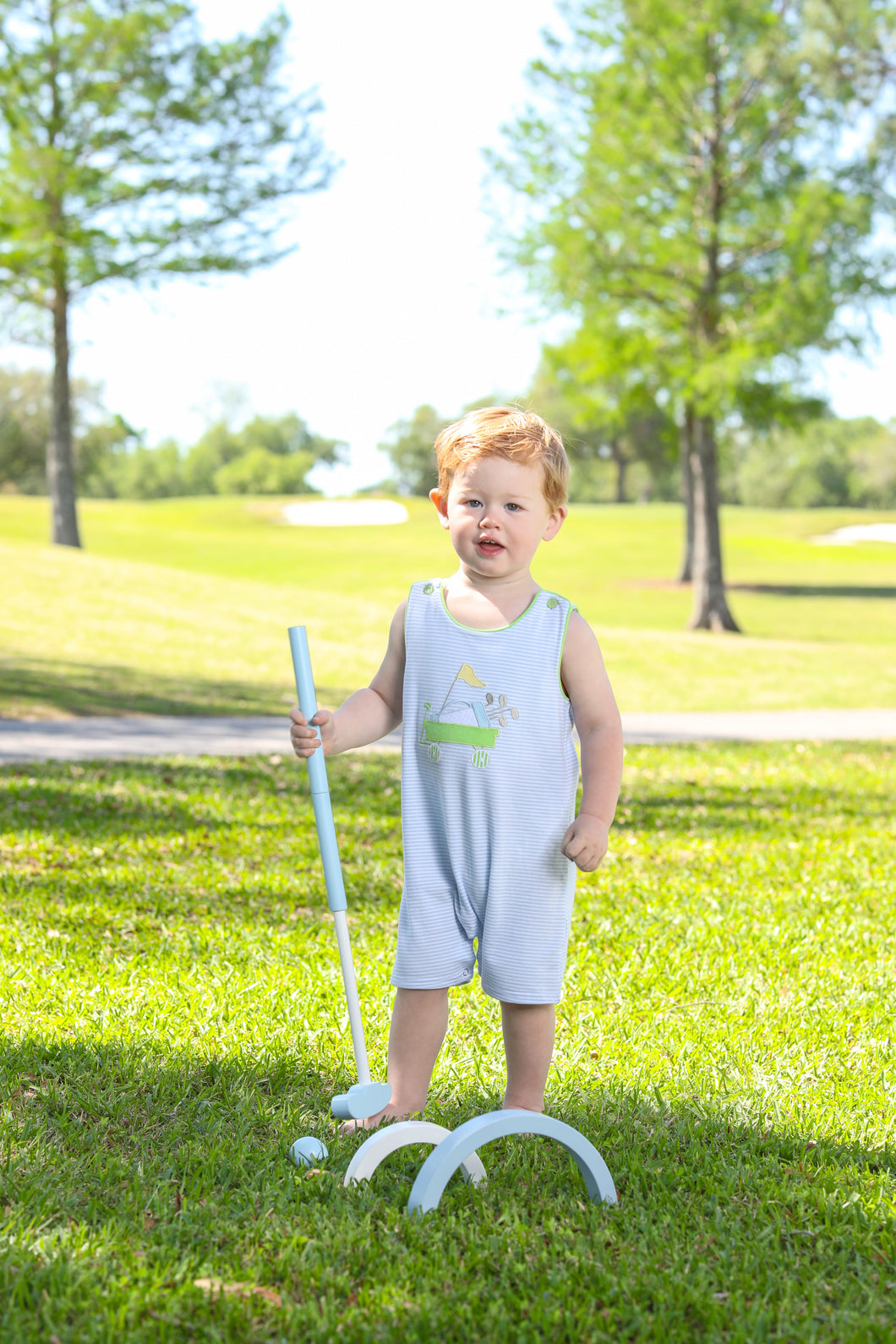 Infant Boy's Knit Golf Jon Jon