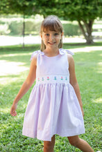 Load image into Gallery viewer, Embrace spring and summer with the adorable Girls Tulip Dress by Zuccini Kids! Crafted from breathable mini seersucker, this charming sundress ensures comfort and style for your little one. Let her shine in vibrant colors while feeling free and confident during warm-weather adventures!
