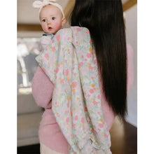 Load image into Gallery viewer, The Swaddle Blanket Set from JuJuBe × Studio Oh! includes two blankets, each with an irresistible, on-trend design. While perfect for swaddling newborns, these blankets can also be used for tummy time, as lightweight stroller covers, and as nursing throws. Each measures 44 by 44 inches (112 cm × 112 cm) and is made of sustainable, non-GMO bamboo fabric that is gentle on Baby’s skin and is soft, cozy, and breathable.
