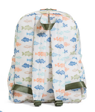 Load image into Gallery viewer, Our best-selling Casting Call Backpacker will have your kid’s backs!  Soft, lightweight, and water-resistant, the bag is equipped with our Signature design 2-way zip main compartment that is  roomy enough for folders, lunch bags and a full size front zip pocket for all the extras. 
