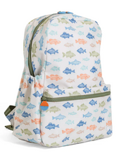 Load image into Gallery viewer, Our best-selling Casting Call Backpacker will have your kid’s backs!  Soft, lightweight, and water-resistant, the bag is equipped with our Signature design 2-way zip main compartment that is  roomy enough for folders, lunch bags and a full size front zip pocket for all the extras. 
