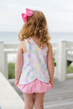 Load image into Gallery viewer, Embrace sunny days with the Sweet Summertime Sammy Bloomer Set by James and Lottie! This adorable outfit features a playful popsicle print on a cozy knit top paired with soft pink shorts, making it ideal for all summer adventures. Dress your little one in vibrant style and comfort!

