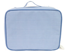 Coated, clean, and cute! The Lunchbox available several classic patterns, all wipeable. It is just the right size for your bento box. Equipped with a mesh inner pocket to hold your cooler packs and love notes, specifically placed on the back of the lunchbox leaving the front open for monogramming.

Made with our PVC-free, wipeable, non-chlorinate coated fabric that is soft to the touch, antimicrobial, water resistant, odorless and biodegradable. This fabric has been specifically developed to be a healthier 