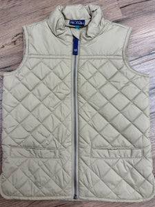 This Boys Quilted Vest from Prodoh offers a sleek, quilted design that adds warmth without the bulk. Perfect for layering over pullovers and polos, it creates a sharp, stylish look ideal for fall days. Comfortable and versatile, this vest ensures your little one stays cozy while looking effortlessly put together.