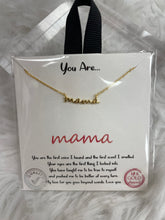 Load image into Gallery viewer, Mama Gold Necklaces
