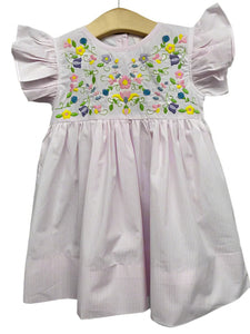 Hallie Embroidered Dress