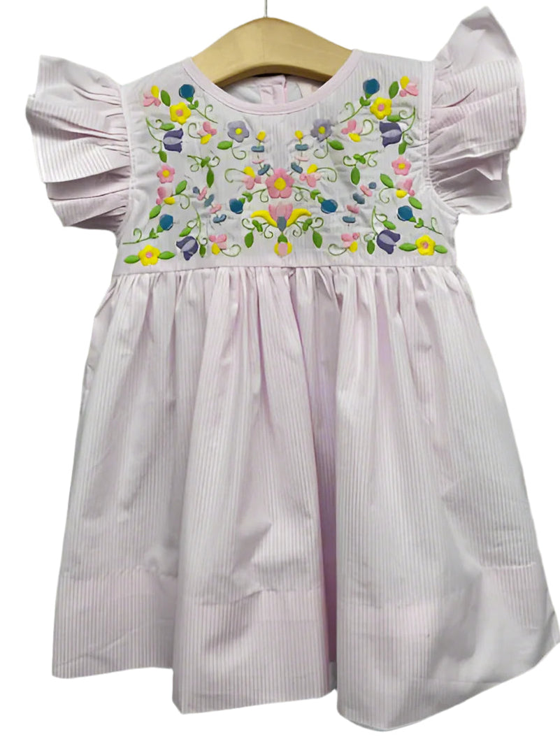 Hallie Embroidered Dress