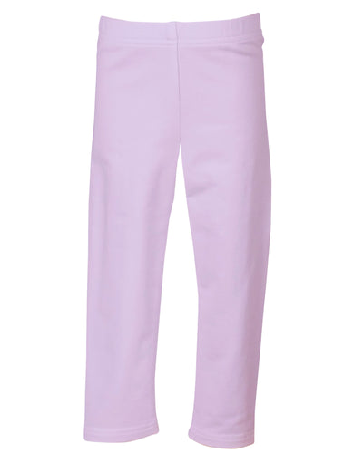 Pairs with The Yellow Lamb Lavender Leggings with the Emma Jumper so she can wear this as a set on cooler days or pair these soft lavender leggings on casual days all season long.