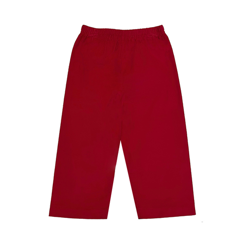 Boys will love the Red Corduroy Pants from Zuccini Kids, designed to add festive style and cozy comfort to their holiday wardrobe. These durable pull-on style pants offer warmth and a vibrant look that's perfect for celebrations and family gatherings. Make every holiday moment memorable with this essential seasonal piece.