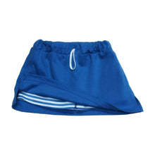 Load image into Gallery viewer, Introducing the Miley Skort, a must-have for any toddler girl&#39;s wardrobe. With a soft knit material, comfortable drawstring, and shorts underneath, it&#39;s perfect for playtime or any occasion. Available in 2 colors and pairs perfectly with the Girl&#39;s Polo Knit Top for a classic and put-together look.
