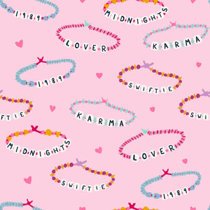 Get ready for stylish comfort with our Friendship Bracelet Pima Button Up Lounge Set! Designed for girls, this set includes a hot pink knit lounge shirt and matching shorts featuring every girl's favorite friendship bracelet design. Perfect for lounging or playing, from James &amp; Lottie.