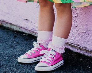Stay stylish and cozy with these Pink Ruffle Turn Down Socks for girls by Jeffries Socks. Crafted with care, these socks feature delicate ruffles that add a feminine touch to any outfit. Keep your feet warm and fashionable with these must-have socks.