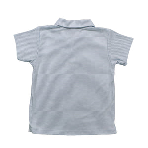 Step up your style game with our Signature Pima Polo! Made with soft Pima cotton, this versatile polo from Salt Water Boys is perfect for dressing up or down. Whether for toddlers or tween boys, our classic polo offers a timeless look and comfortable fit. Elevate your wardrobe today!