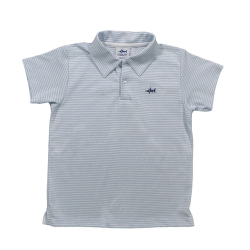 Step up your style game with our Signature Pima Polo! Made with soft Pima cotton, this versatile polo from Salt Water Boys is perfect for dressing up or down. Whether for toddlers or tween boys, our classic polo offers a timeless look and comfortable fit. Elevate your wardrobe today!