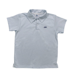 Step up your style game with our Signature Pima Polo! Made with soft Pima cotton, this versatile polo from Salt Water Boys is perfect for dressing up or down. Whether for toddlers or tween boys, our classic polo offers a timeless look and comfortable fit. Elevate your wardrobe today!