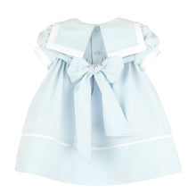 Load image into Gallery viewer, This Sophie &amp; Lucas Classic Poplin Dress is perfect for special occasions and photos. Made with soft poplin fabric, it offers a classic and comfortable fit for your little one!

