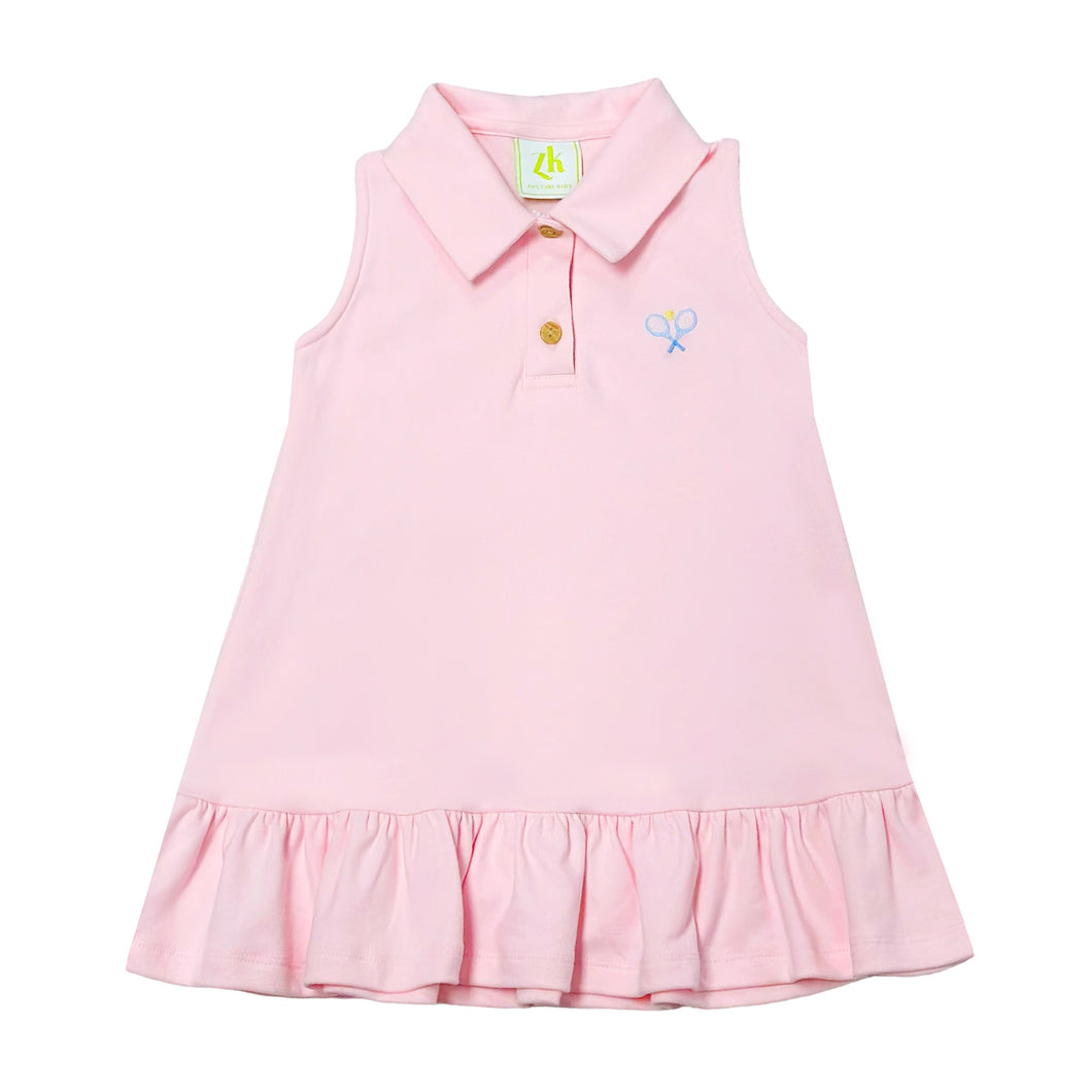 Pink Knit Tennis Dress Cotton Tails & Co. Fine Children's Boutique Pink Knit Tennis Dress Cotton Tails & Co. Fine Children's Boutique
