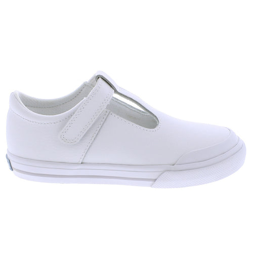 Meet the Footmates Leather Drew - a beloved style for moms and kids alike! This T-Strap casual shoe is made of high-quality leather, providing both comfort and durability. Perfect for all your casual outings, these shoes will keep your feet in style and your heart at ease.