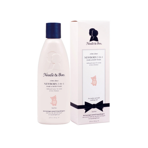 Product Details
High moisture formula nourishes and conditions delicate skin and hair.
Gently cleans hair and body without removing natural moisture from the skin.
Calming, soap-free formula rebalances skin's pH, and provitamin B and vitamin E keep hair healthy and shiny.
Mild enough for daily use; can be used on newborns and babies with sensitive skin.
Our plant-based formula is made without Parabens, Phthalates, Sulfates, PPGs, and Dyes. 

Tear-free

Hypoallergenic

Pediatrician-tested

Dermatologist-test