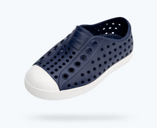 Load image into Gallery viewer, It's the leader of lite-ness and the original EVA all-star, the uncompromisable Jefferson from Native Shoes. Like any reigning ruler of the ring, the Jefferson encompasses all of the fine features that you'd expect from a Native shoe. It's shock absorbent, odor resistant, hand-washable, and comes in an infinite assortment of colors and treatments. Capabilities clouds could only dream of.

Available in child &amp; youth sizes.&nbsp;

Pre-Sale for Spring

