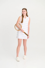 Load image into Gallery viewer, Girl’s Peter Pan Collar Sleeveless Dress
