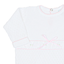 Load image into Gallery viewer, Beautiful Swiss Floral Romper. Made in America.
