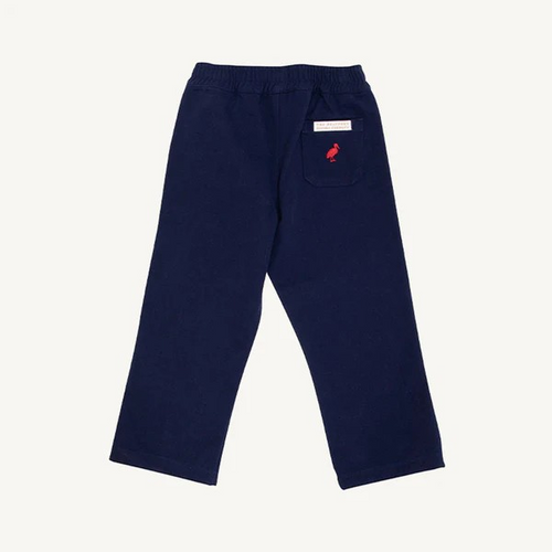 Our Sheffield Pants in Nantucket Navy with Richmond Red Stork are a must-have this fall season. They are the perfect, no-hassle pant. You'll find yourself reaching for these classic pants all season long! 