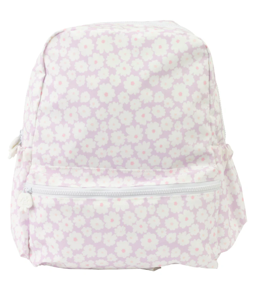 The Small Backpack- Lavender Daisies