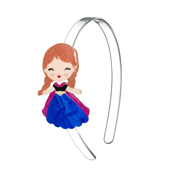 Indulge in the magical world of Nordic princesses with the Nordic Princess Acrylic Headband from Lilies & Roses. This beautiful headband features a beloved Nordic princess design on its acrylic frame, perfect for adding a touch of whimsy to any outfit. Bring out your inner princess and enchant others with this charming accessory!