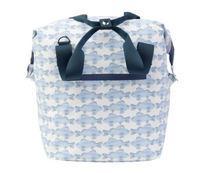 Clean, coated, and cute! The Cooler Bag is the perfect size for packing picnics, storing breastmilk, or keeping snacks chilled on a sunny beach day. Soft sided, fully insulated, and waterproof. Whether you’re out for a day of adventure or simply relaxing outdoors, this cooler bag is sure to be your new go-to. Keeping it cool!

9.5" Wide, 7.75" deep, 9.75" tall

Made with our PVC-free, wipeable, non-chlorinate coated fabric that is soft to the touch, antimicrobial, water resistant, odorless and biodegradable