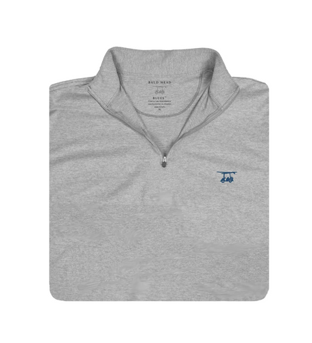Boy's Quarter Zip Ocean View Pullover from Bald Head Blues. 

Elevate your child's wardrobe with the Ocean View Kids Quarter Zip, a thin and lightweight pullover that seamlessly blends style and functionality. Expertly crafted in Peru from a premium blend of 92% polyester and 8% spandex, this piece offers exceptional softness and stretch. Perfect for a day at school, a family outing, a playdate in the park, or simply staying cozy on cool evenings, the Ocean View Kids Quarter Zip is your go-to for versa