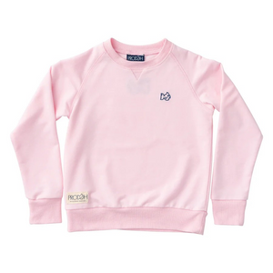 Stay warm and stylish with the Girls' Crew Control Sweatshirt in Pink Lady from Prodoh. This soft pink crew sweatshirt is perfect for little girls to tweens, providing a cozy layer for those cool summer nights. Don't sacrifice comfort for fashion - this sweatshirt has got you covered!