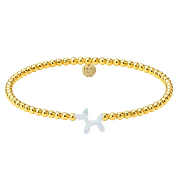 Balloon Dog | Beaded Pink Bracelet