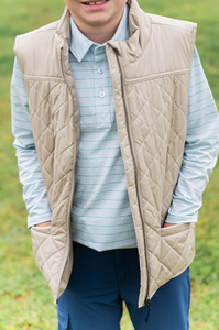 Boys Quilted Vest