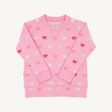 Load image into Gallery viewer, Girls Cassidy Crewneck Sweatshirt- Bitty Bows
