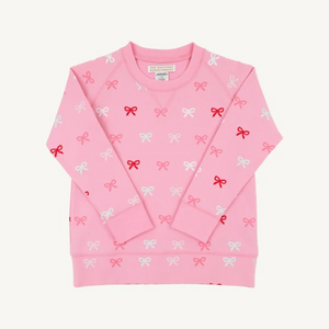 Girls Cassidy Crewneck Sweatshirt- Bitty Bows
