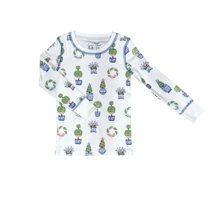 &nbsp; The Spring Topiaries 2-Piece Pajama blends elegance and playful charm, ideal for everyday adventures, imaginative play, and joyful occasions. &nbsp;

Classic and charming style.
Perfect for playtime, parties, and special moments.