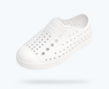 Load image into Gallery viewer, It's the leader of lite-ness and the original EVA all-star, the uncompromisable Jefferson from Native Shoes. Like any reigning ruler of the ring, the Jefferson encompasses all of the fine features that you'd expect from a Native shoe. It's shock absorbent, odor resistant, hand-washable, and comes in an infinite assortment of colors and treatments. Capabilities clouds could only dream of.

Available in child &amp; youth sizes.&nbsp;

Pre-Sale for Spring
