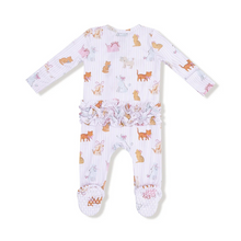 Load image into Gallery viewer, Fancy Pets 2 Way Zipper Ruffle Footie
