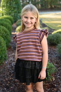 Luna Skirt in Black Shimmer