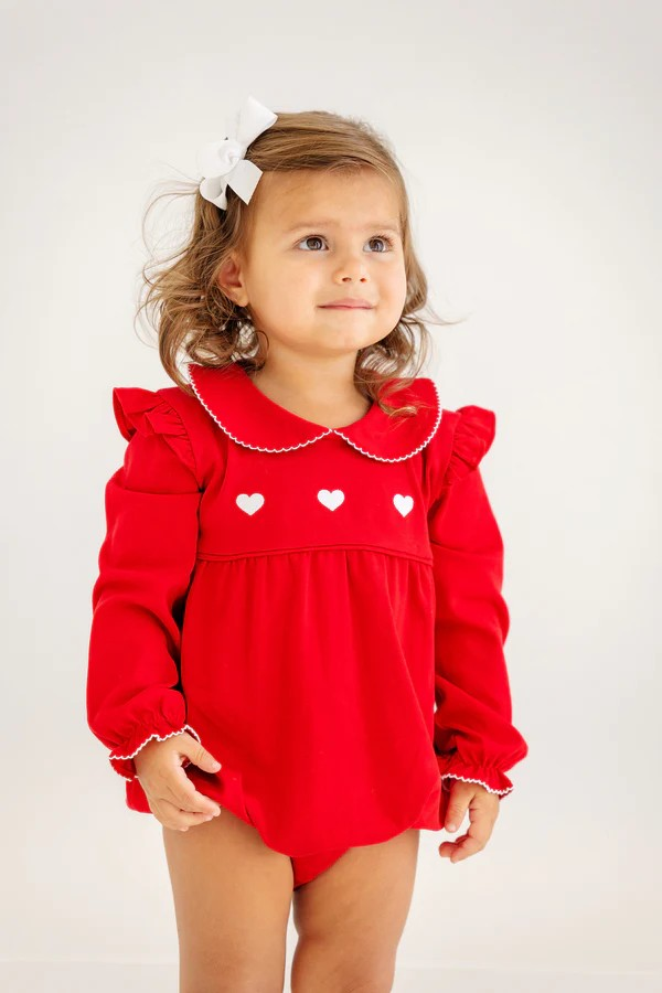 Infant Girl's Long Sleeve Biltmore Bubble