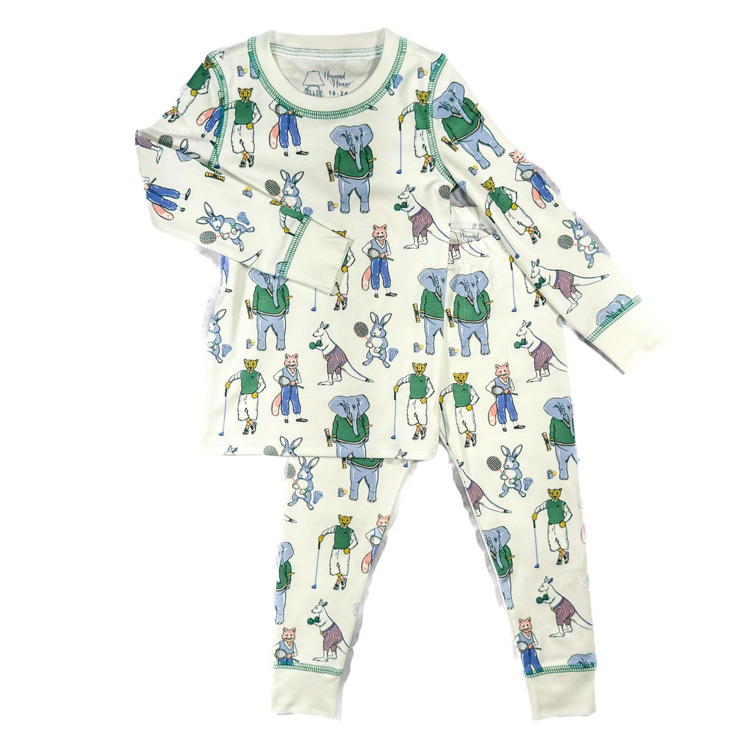 The 2-Piece Pajama blends elegance and playful charm, ideal for everyday adventures, imaginative play, and joyful occasions.  

Classic and charming style.
Perfect for playtime, parties, and special moments.