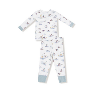 Migrating Mallards Long Sleeve Pajama Set