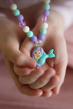 Load image into Gallery viewer, Beaded Mermaid Necklace
