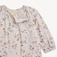 Load image into Gallery viewer, Born to Run Right Fit Nightgown from Magnetic Me. Easy-to-dress magnetic nightgowns with unbeatable softness and comfort for sleep.&nbsp;

The RightFit™ long sleeve Nightgown features magnetic closures at the neck, allowing the gown to slip easily over the head—which also helps your kids develop a can-do attitude toward dressing themselves. Crafted in our revolutionary, naturally flame resistant fabric without the use of toxic chemicals, RightFit™ is breathable and oh-so soft.
