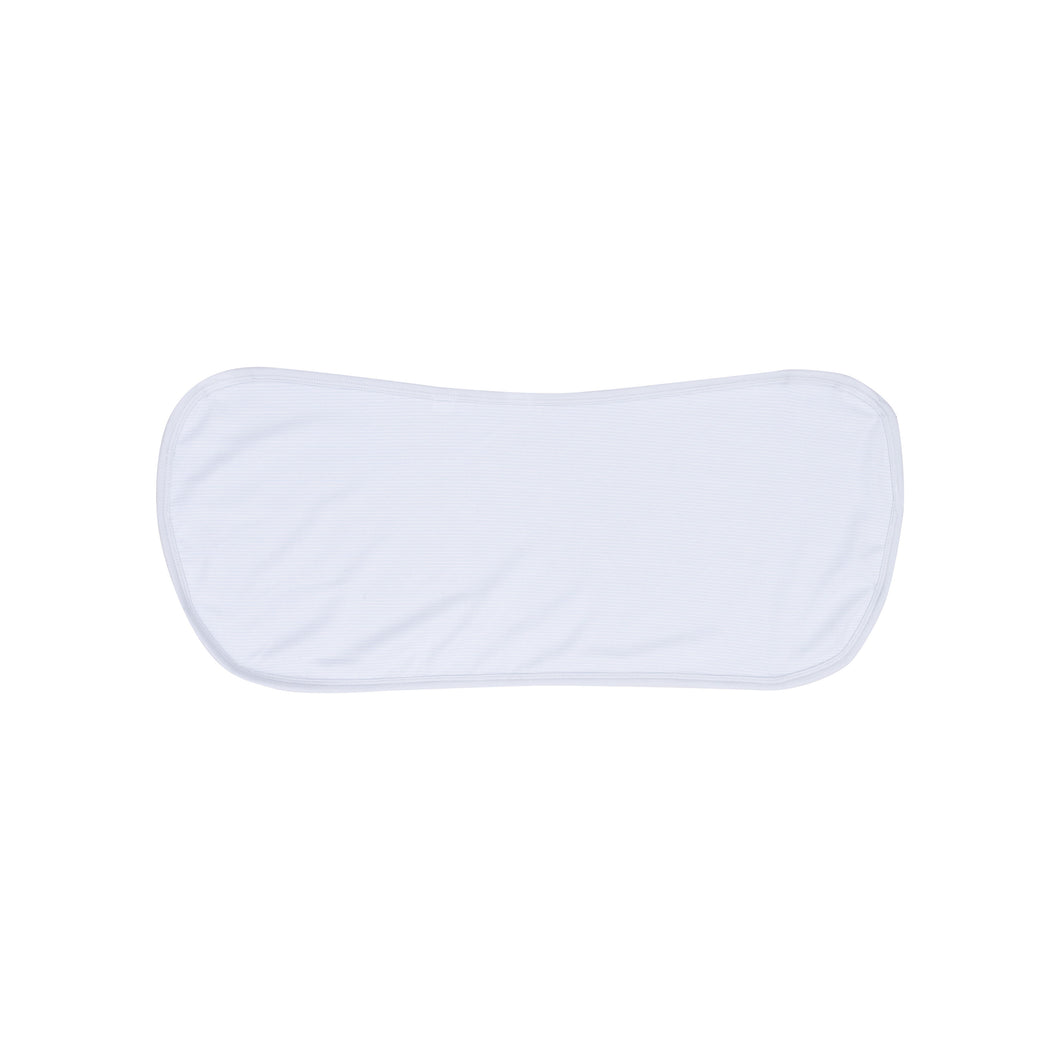 Wrap your little one in comfort with our Stripe Classic Blue Burp Cloth from Angel Dear. Made with their signature bamboo material, this burp cloth is soft and absorbent. Featuring classic blue and white stripes with a solid side, it's both stylish and functional. Say goodbye to messy spills and hello to stress-free feeding time!