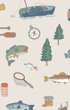 Load image into Gallery viewer, Embrace cozy moments with the Infant Boys Fishing Things 2 Way Zipper Footiet by Angel Dear. Crafted from soft, breathable bamboo fabric, this footie ensures breathable comfort for playtime, lounging, and peaceful sleep. Its relaxed fit keeps your little one comfortable during cooler days and dreamy nights, while the playful fishing gear and fish print add charm to every cuddle. Perfect for making snuggle season even more adorable.
